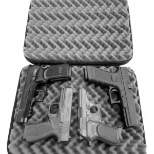 Estuche Porta Pistolas Termoformado Gun Case Houston 8 Pulgadas