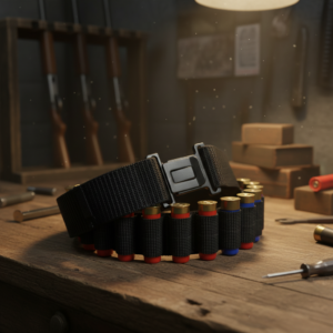 Cinturon Canana Houston Porta Cartuchos Calibre 12-16-20-etc