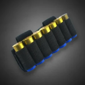 Porta Cartucho Táctico Escopeta Cintura 7 Tiros Cal 12/16/20