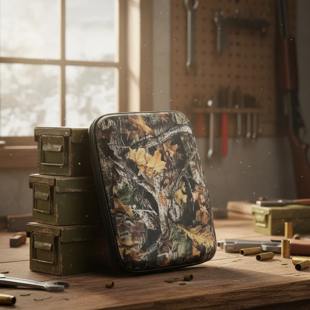 Estuche Porta Arma Termoformado Gun Case Houston 25x18 Camuflado