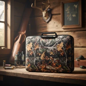 Gun Case Estuche Grande Termoformado Houston Camuflado 8 Pulgadas