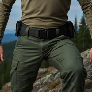 Cinturón Táctico Rígido Hebilla Rígido Regulable Houston