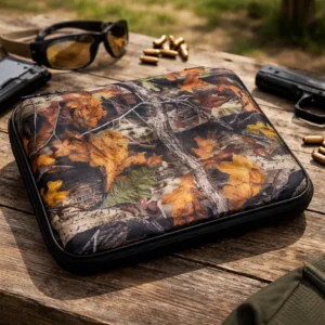 Estuche Porta Arma Termoformado Gun Case Houston 25x18 Camuflado