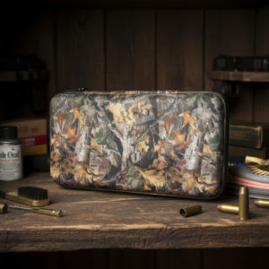 Estuche Táctico Porta Pistolas Termoformado Gun Case Houston Camuflado